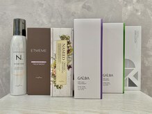 ヘアーフラット(HAIR FLAT)の雰囲気(店販も取り揃えております)