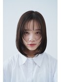 切りっぱなしボブ