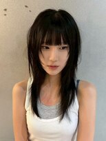 ジュノヘアージャパン 表参道(JUNO HAIR JAPAN)&nbsp;黒髪/クラゲヘアー/オリーブグレー/小顔/ココアベージュ/渋谷