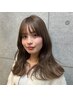 【大人女子に人気！】カット＋ブリーチなしダブルカラー＋マイクロバブル付き