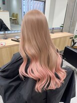 メルトトウキョウ(melt.tokyo) インナーカラー/トリートメント/デザインカラー/ペールピンク