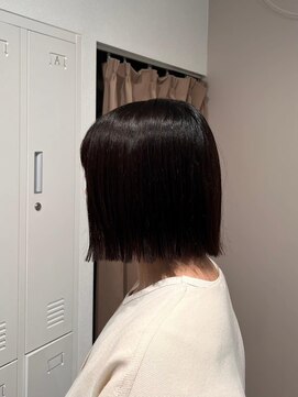 ハイレート ウニクス川越店(Hairate) 【Hairate本川越】平行きりっぱなしボブ