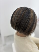 アイニ 天王寺アポロ店(aini) 白髪ぼかしハイライト