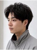波巻きツイストスパイラル/リバースセンターパート/ニュアンス