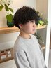 【野口指名限定】メンズクリームパーマ、波巻きパーマ