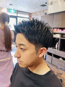 セカンド髪チョス 東浦和店(2ND 髪 chos) ツーブロックアップバング