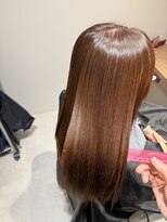 サロウィン 倉敷店(SALOWIN) 明るめグレイカラーの縮毛矯正