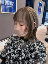 ペッツ プロフェッショナル(PETZ PROFESSIONAL)&nbsp;ウルフカット×ハイライト｜デザインカラー