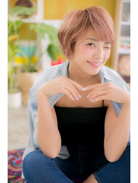 ミック ヘアアンドビューティー 大山店(miq  Hair&Beauty) 主役いただき☆視線集中ショートa