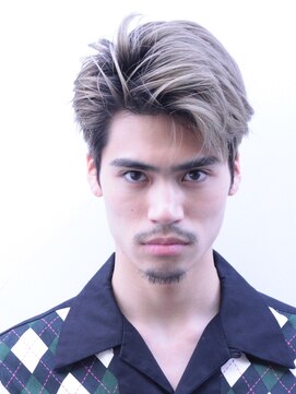 ガズル ハラジュク(GUZZLE HARAJUKU) 大人のカジュアルハイトーンかきあげスタイル