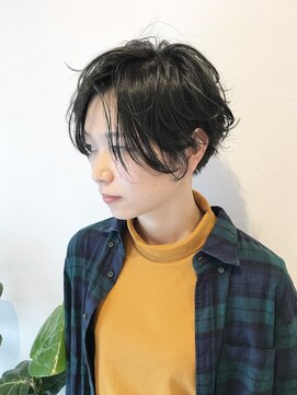 ナナバイロッカ(nana by rocca) 黒髪ハンサムセンシュアルショート【トランクスヘア】