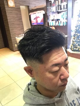 美容室 イルフェドゥ(Il fait doux) ザ男前刈り上げ