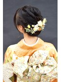 成人式 髪型/メイク/振袖/着付け【BELL桜新町/用賀】