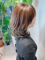 シェル 吉祥寺(shell)&nbsp;大人可愛い☆小顔カット☆カーキアッシュ