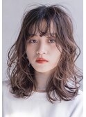 ACE横浜　ハイレイヤーカット×ダークブラウンアッシュ