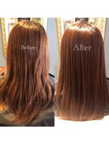 東京美髪研究所 恵比寿本店 Wミネコラトリートメント+カラー