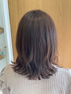 ジャガラ 千葉駅北口店(JAGARA) ミディアム × ピンクベージュ【千葉.千葉駅.千葉駅北口】