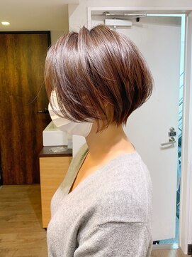 アヴァロン(AVALON) 【mag】絶壁解消大人かわいいアッシュクールショート永田カズヤ