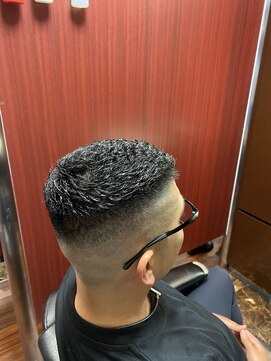 ヒロギンザ 新橋日比谷口店(HIRO GINZA) 濡れパンスキンフェード 新橋 日比谷 理容室