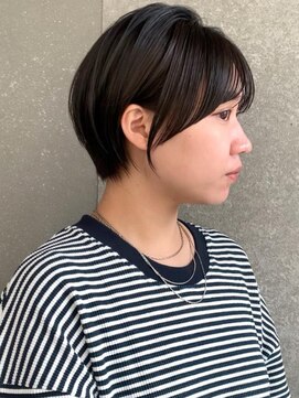 ロンド 表参道店(Lond) 骨格矯正　小顔カット　耳かけナチュラルショート