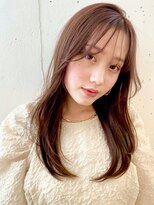 ファナ(fha-na)&nbsp;大人かわいいふわミディ小顔カットかきあげバング