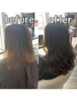 クラン ヘアーアンドスタジオ(CLAN hair & studio) #エクステ#グレージュカラー#沖縄エクステ