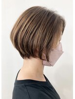 ヘッズ 本八幡店(HEADS)&nbsp;大人かわいい 美髪 こなれミデ ネビージュ ホワイトベージュ