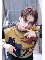 ケアリー 浦和美園(Carelly)&nbsp;ツイストパーマ七三オールバックマッシュウルフスリークショート