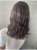 透明感カラー"グレージュ"