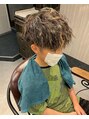 アンソル(&SOL) ブリーチメッシュツイストパーマ
