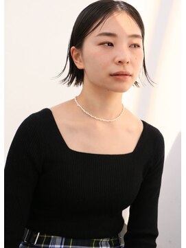 ドロップ(drop) 切りっぱなし外ハネボブ・コンパクトボブ【表参道drop】