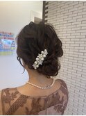 シニヨンヘア