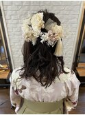 袴×ヘアアレンジ