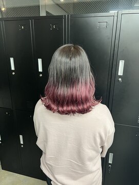 ガルフ 門前仲町(GULF) ふんわりカール/小顔ミディ[インナーカラー/学割U24/門前仲町]