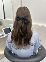 ロンド マーレ 天神大名店(Lond mare)&nbsp;イメチェン/チェリーブラウン/フェミニン/ダークアッシュ/束感