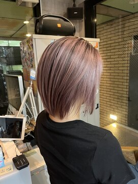 ラフ(LAFF) #ショコラアッシュ#ヘルシースタイル#ふんわりカール