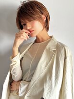 大人上品ショートボブ×透明感カラー【ERIKA】