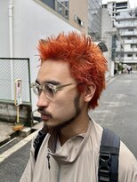 ヒカリス 中崎店(HIKARIS)&nbsp;メンズ × オレンジ