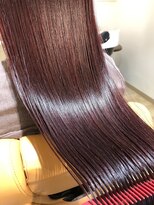 トゥーリ 筑紫野店(tuuli)&nbsp;tuuli筑紫野店☆ロング☆ローズピンク☆Aujuaトリートメント