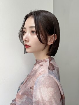 ルル 表参道(lulu.) 【高橋弥生】ボブ 前髪なし 韓国