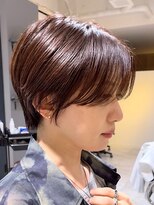 ジアン バイ ミルボン 西宮ガーデンズプラス(GIEN by milbon)&nbsp;丸みショート×艶カラー