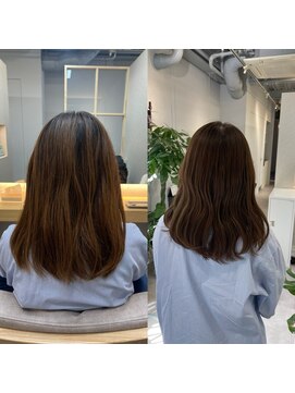 カレンアンドエクラート 大宮(KAREN&ECLART) 髪質改善　艶髪　ストレート　縮毛矯正　暗髪　韓国風　ロング