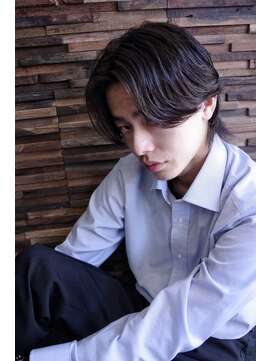 グロウ 天神店(growth) ニュアンスセンターパート/ウルフ/メンズヘア/オシャレ