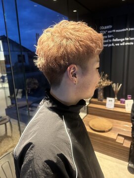 コルバース(COL BIRTH) メンズスパイキーショートハイトーンベージュ