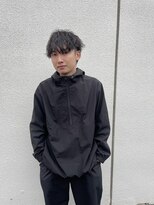 ガビーヘアルーブ(gabi hair LOOB) メンズマッシュウルフツイストスパイラルパーマツイストパーマ