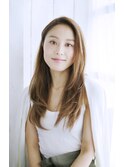 揺れラインのナチュラルストレート