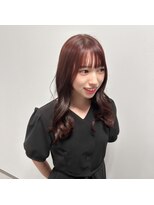 ヘアーメイクブランニュー セントラル 西大寺店(hair make Brand new central)&nbsp;ボルドーピンク◎