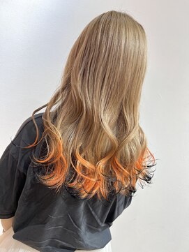 シモキタジャムズ フォックスカラー＊裾カラー/デザインカラー/フリンジ