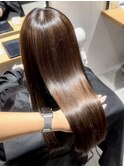 髪質改善トリートメント20代30代40代前髪縮毛矯正ロングレイヤー
