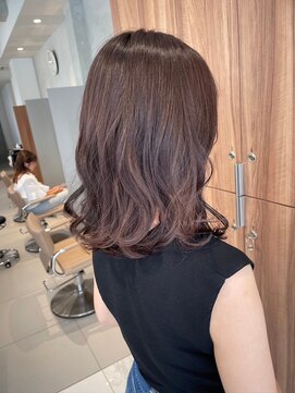 ガリカ 博多(Gallica) 【長まなみ】ナチュラルで可愛い♪暖色カラーラベンダーベージュ